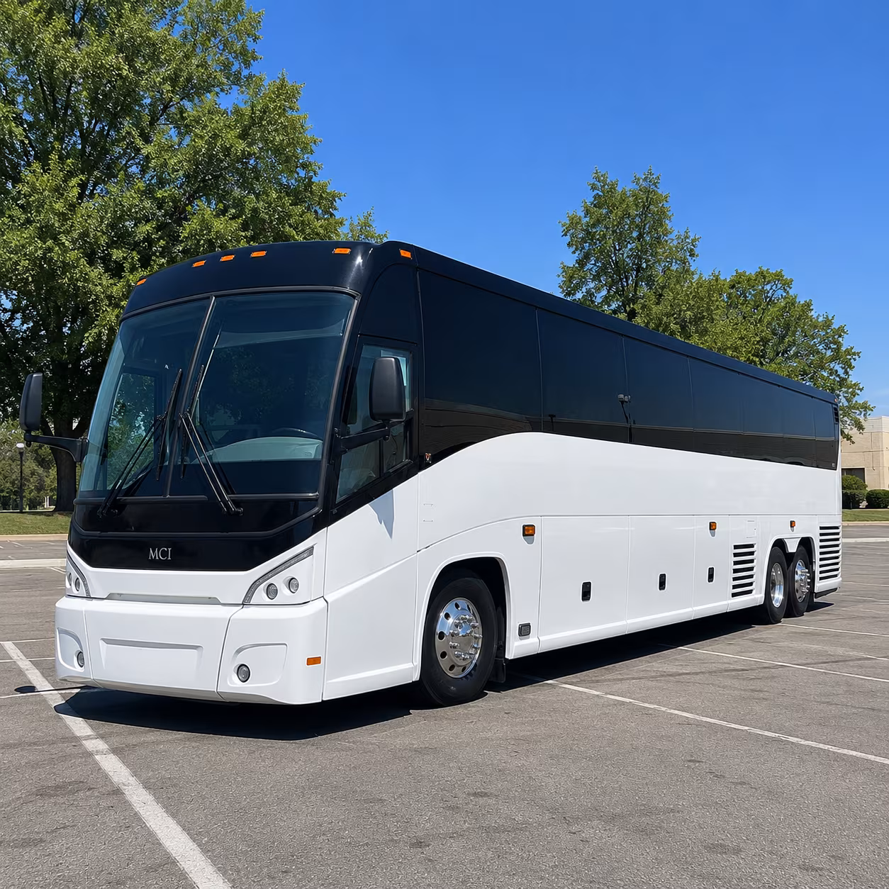 one bus handles the whole group on washington d c school and group trips