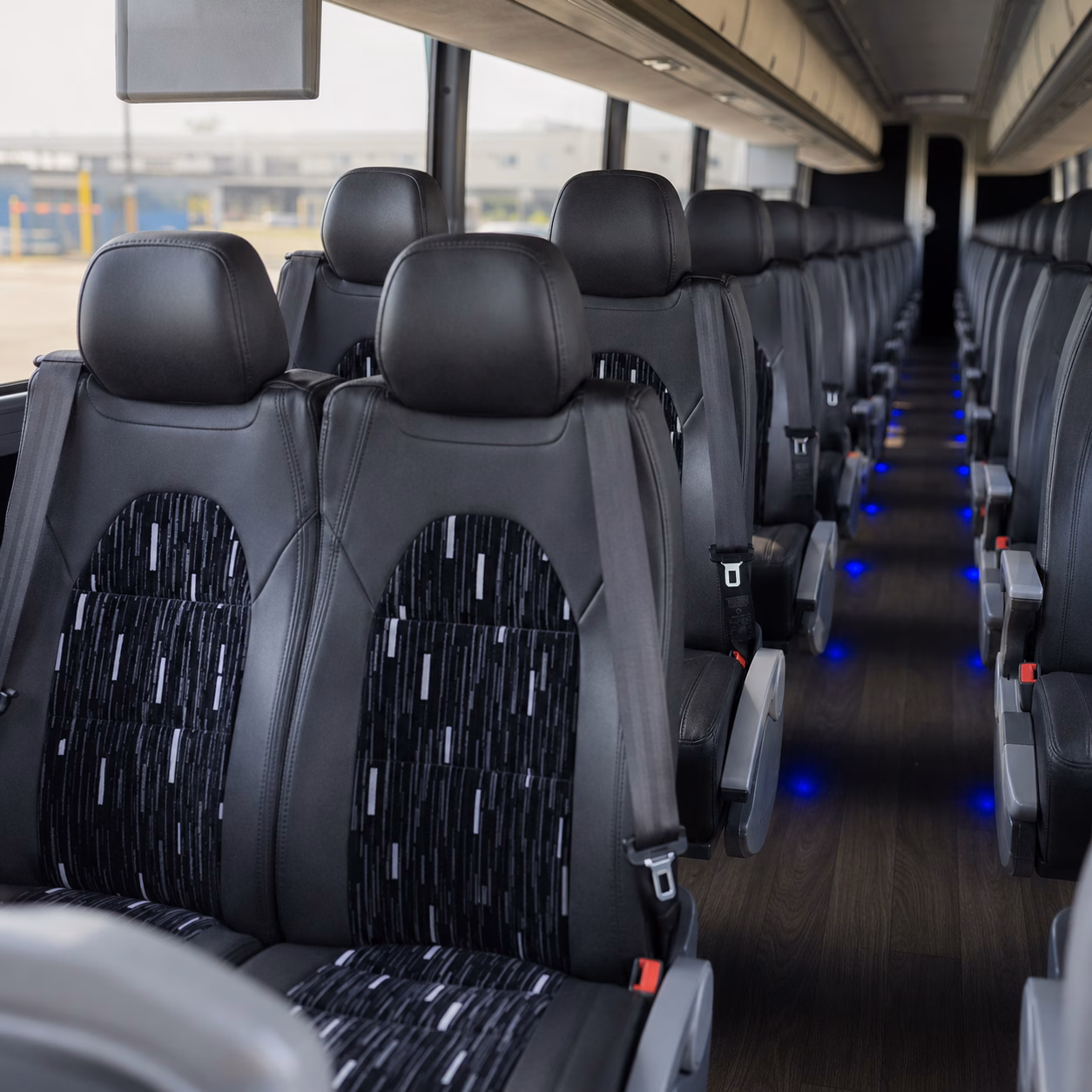 toms river charter bus rental inside