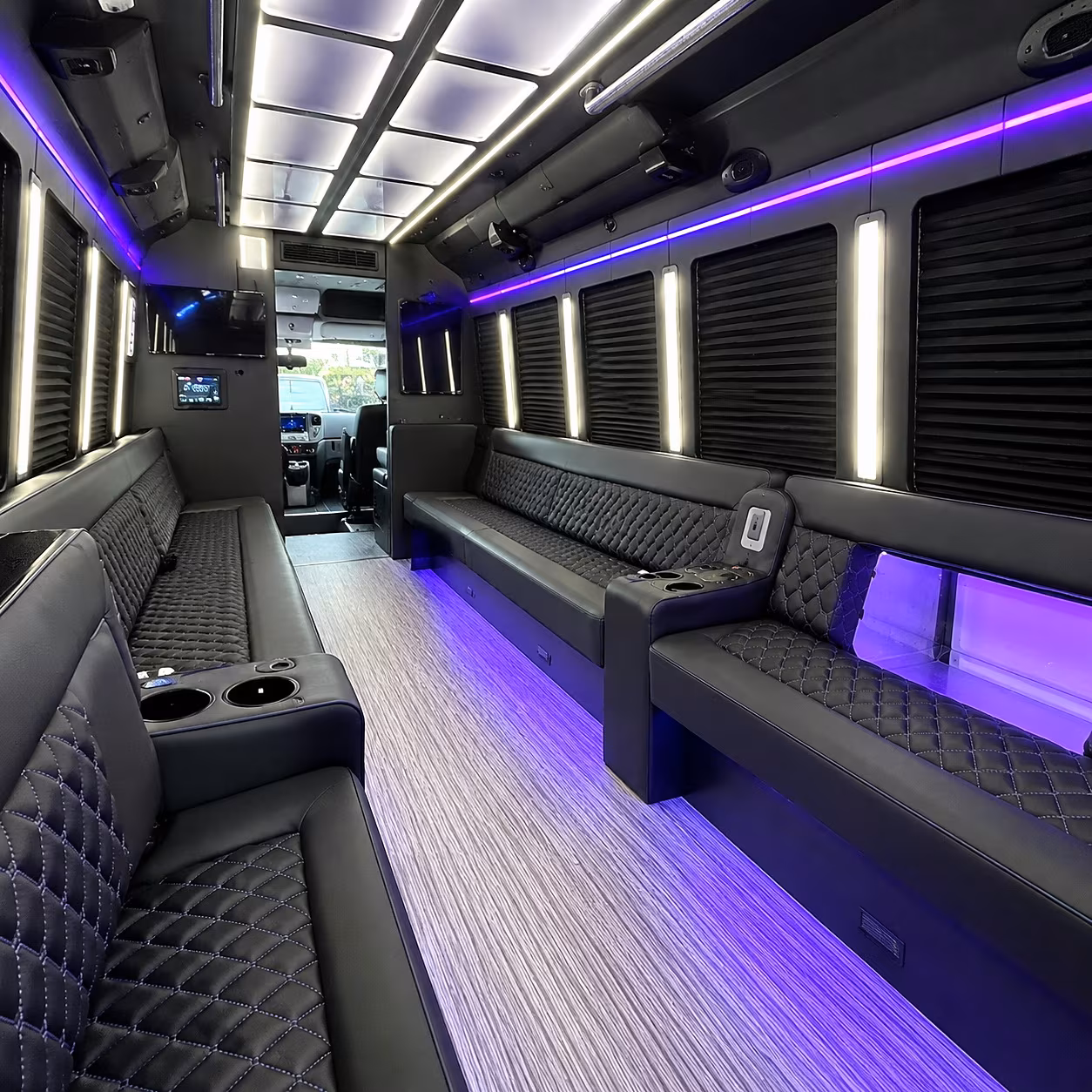 toms river party bus rental interior