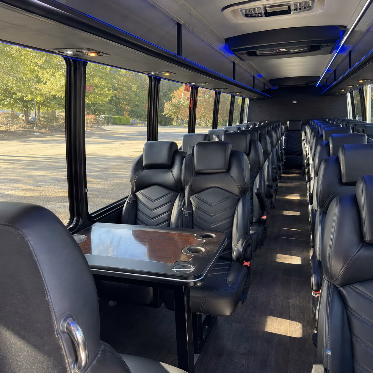 toms river wine tour brewery transportation onboard seating